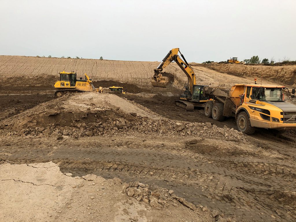 Ottawa County Farms Landfill - Mass Excavation Cell Construction