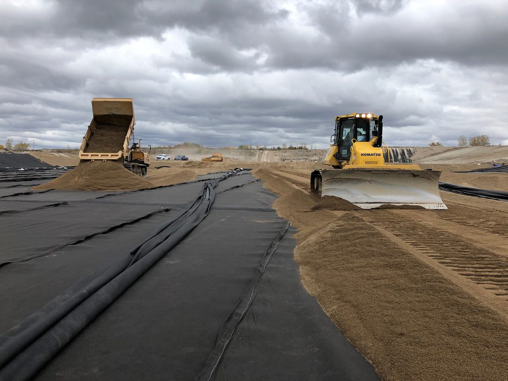 Wood St. Landfill - Cell Construction